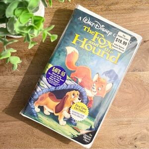 🆕 Disney Black Diamond Vintage VHS : The Fox and the Hound SEALED